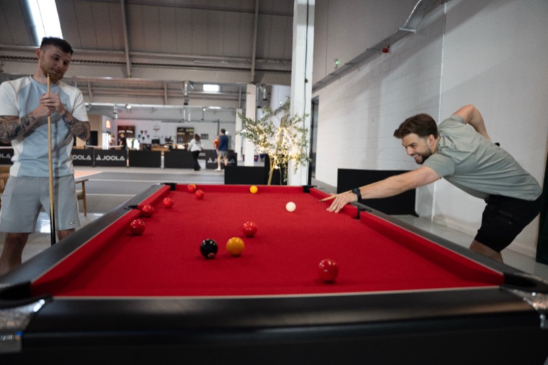 A game of pool