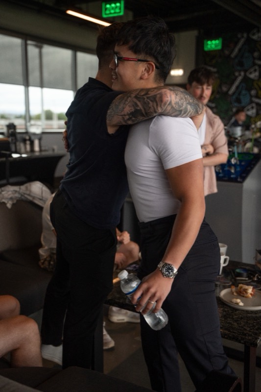 A welcome hug